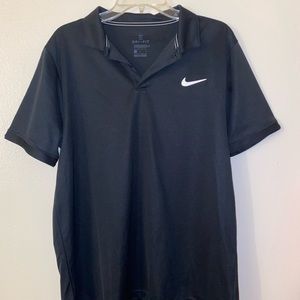 Nike Dri-Fit Black Polo